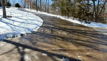 Stamped Concrete Installation for Modern Concrete LLC in Lowell, AR
