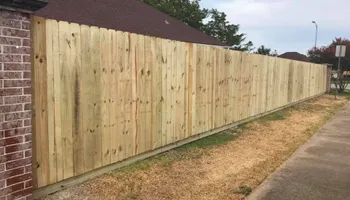 Fence Installation for Knight Fencing in College Station, TX