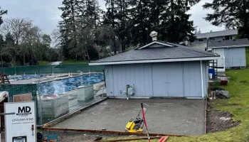 Concrete Driveways for MD Construction & Sewer in North Yelm, WA