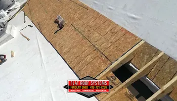 Roofing Installation for Flat Roof Systems - Construction Specialists in Findlay, OH