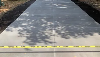 Traditional Broom Finished Concrete for Outdoor Dynamics LLC in Sherburne County, MN