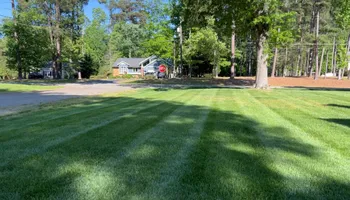 Mowing for Grayson’s Lawn Service in Crewe, VA