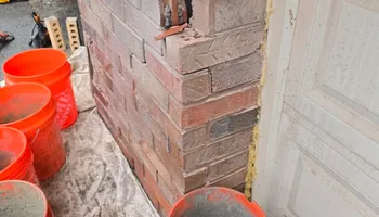 Masonry restore for JM Restoration LLC. in South Milwaukee, WI