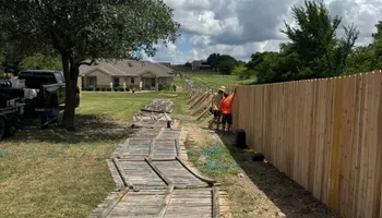 Fence Installation for Precision Fence and Gates in Burleson, TX