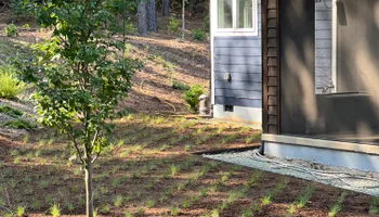 Erosion Control / Water Management for Christina King Landscape Design in West Raleigh, NC