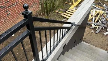 Ornamental iron railings for Dog Town Welding and Fabrication in Portland,  TN