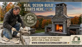 Masonry for Vermont Custom Masonry, LLC in Chittenden County, VT
