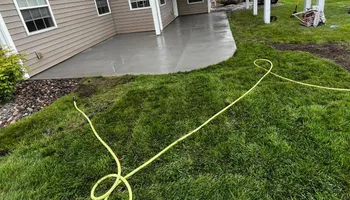 Traditional Broom Finished Concrete for Outdoor Dynamics LLC in Sherburne County, MN