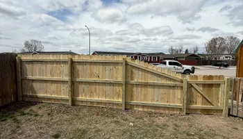 Fence Installation for DS Industries in Gillette, WY