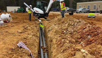 Underground Utlility Work for Moffett Equipment Services And Rentals in Opelika, AL