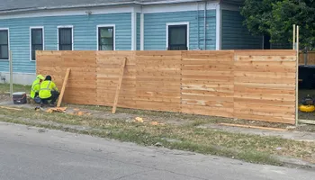 Fencing for J and R Co. in San Antonio,  TX
