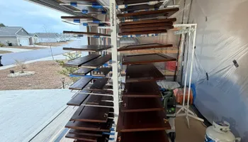 Custom Cabinet Finishing for Tony's Prestige Painting in Topsail Beach, NC