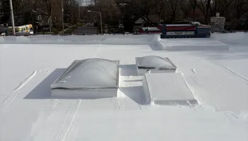 Spray polyurethane Foam&coating system for increased thermal protection. for Watershed Commercial Roofing in Grand Rapids, MI