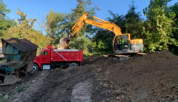 Land Clearing for B.E. Contracting LLC in White Marsh, MD