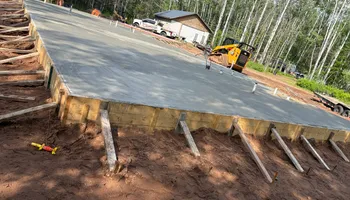 Traditional Broom Finished Concrete for Outdoor Dynamics LLC in Sherburne County, MN