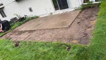 Traditional Broom Finished Concrete for Outdoor Dynamics LLC in Sherburne County, MN