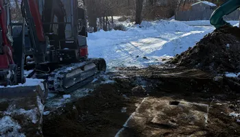 Drainage and storm water for Triple C’s Excavation in Ashford, CT