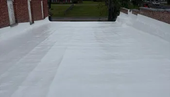 Commercial SPF Roofing Install for Hart Roofing and Insulation in Atlanta, GA