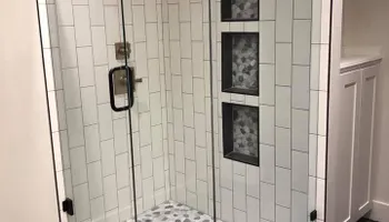 Custom Glass Installation for Topline Glassworks in Kansas City, MO