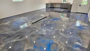 Metallic Epoxy for Custom Concrete Coatings in Battle Lake, MN