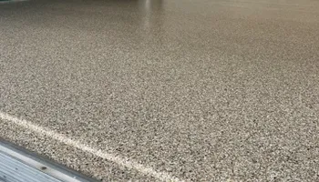 Epoxy Flooring Installation for Envious coatings in Wildwood, FL