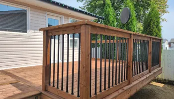 Contemporary Deck Build for Skywalker Contracting Inc.  in , 