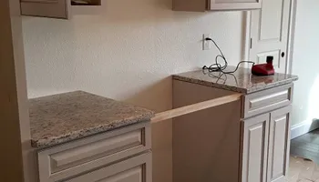 Kitchen Renovation for A & B Custom Design in Franklin County, VA