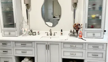 Bathroom Renovation for Goetz & Co. Fine Cabinetry in Camden, TN