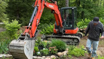 Site Preparation for A&D Excavation & Landscaping in Conway, NH