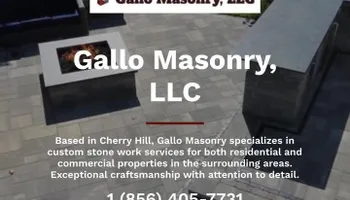 Masonry for Gallo Masonry, LLC in Cherry Hill, NJ