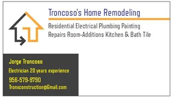 Kitchen Renovation for Troncoso Home Remodeling in Brownsville, TX