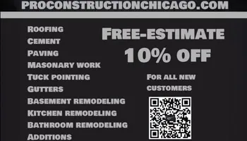 Roofing for Top Pro Construction in Chicago, IL