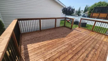 Contemporary Deck Build for Skywalker Contracting Inc.  in , 