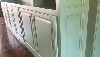 Custom Cabinet Design for Brothers Wood Refresh Upholstery in Houston, TX