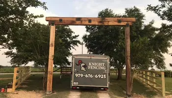 Fence Installation for Knight Fencing in College Station, TX