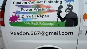 Custom Cabinet Finishing for Tony's Prestige Painting in Topsail Beach, NC