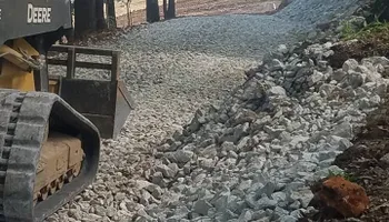 Custom Stone Work for Berzett Excavating in Fayetteville, TN