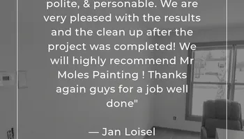 Residential Painting for Mr. Mole's Painting in Bemidji, MN