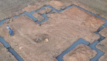 Stamped Concrete Installation for Modern Concrete LLC in Lowell, AR