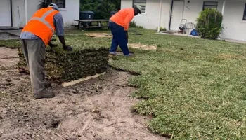 Mowing for WORKS SOD in West Palm Beach, FL