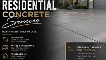 Residential Concrete for CANALES CONSTRUCTION in Marietta, GA