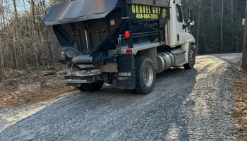 Grading and Excavation for The Gravel Guy in Blairsville, GA