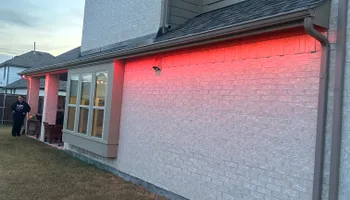 LED Light Installation for Light It Up AV and Turf in Keller, TX