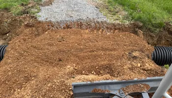Demolition for Simmons land works in Sardis,, TN