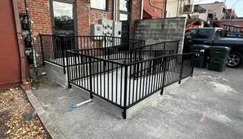 Ornamental iron railings for Dog Town Welding and Fabrication in Portland,  TN