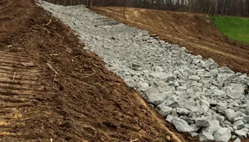 Custom Stone Work for Berzett Excavating in Fayetteville, TN