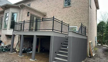 Ornamental iron railings for Dog Town Welding and Fabrication in Portland,  TN