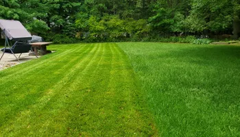 Mowing for Fred's Lawncare in Muskegon, MI