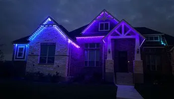 LED Light Installation for Light It Up AV & Turf in Westlake, TX
