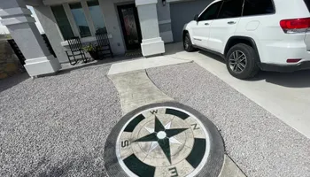 Stamped concrete, Pergolas, Artificial Turf for Melendez Concrete Group, LLC in El Paso, TX 